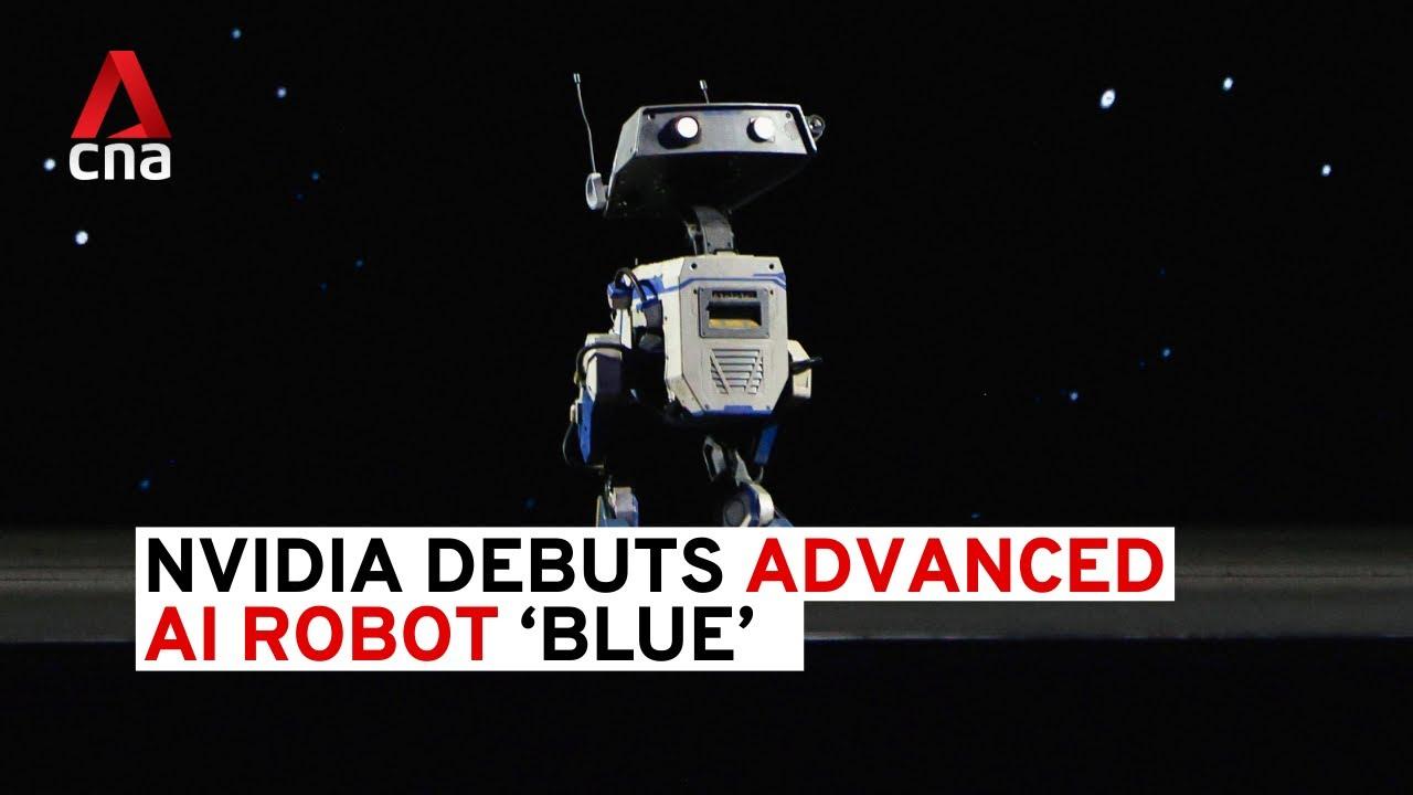 Nvidia CEO Presents AI-Driven Robot Featuring Next-Gen Chips at GTC 2025